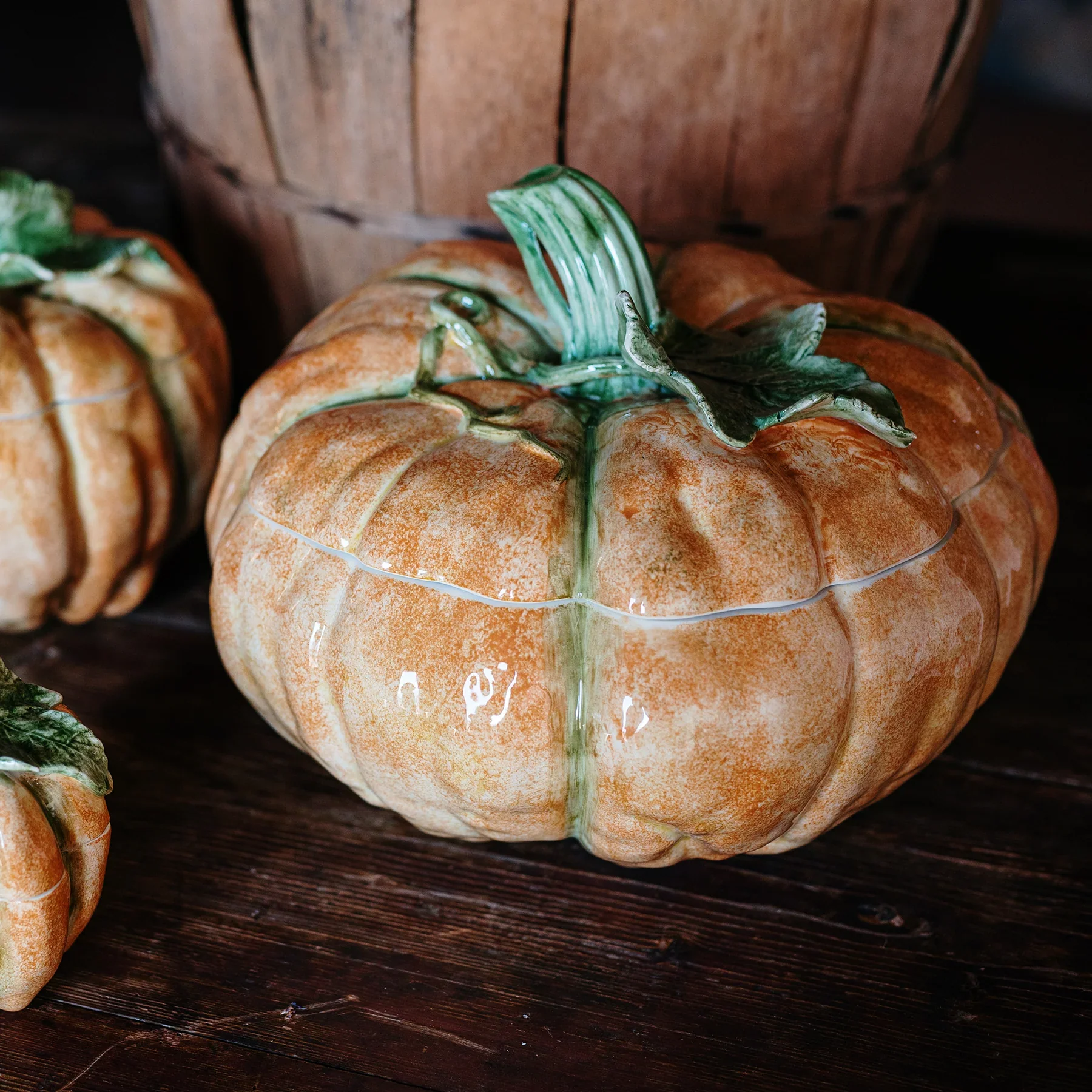 Pumpkins Figural Tureen - Image 3