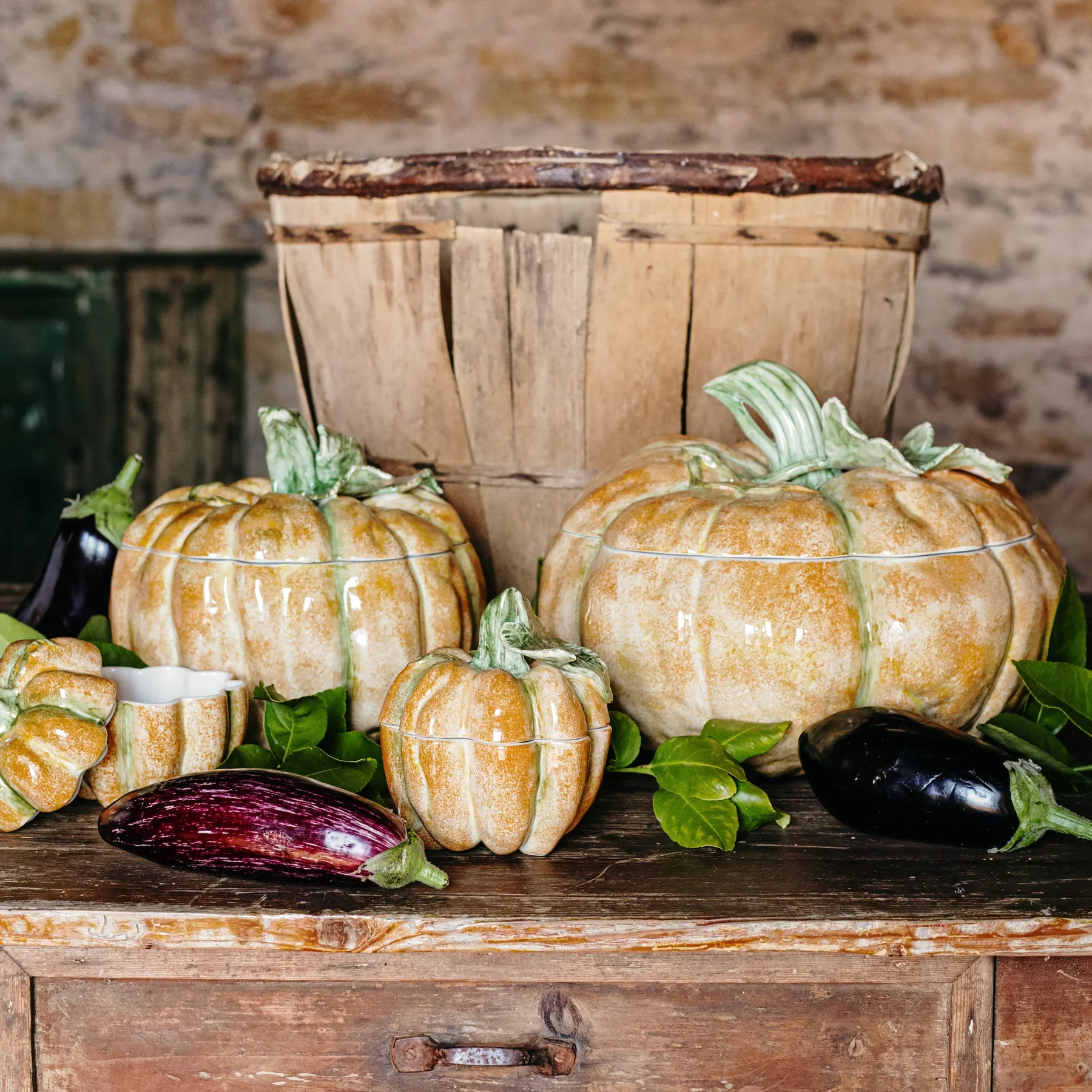Pumpkins Medium Covered Pumpkin - Image 3