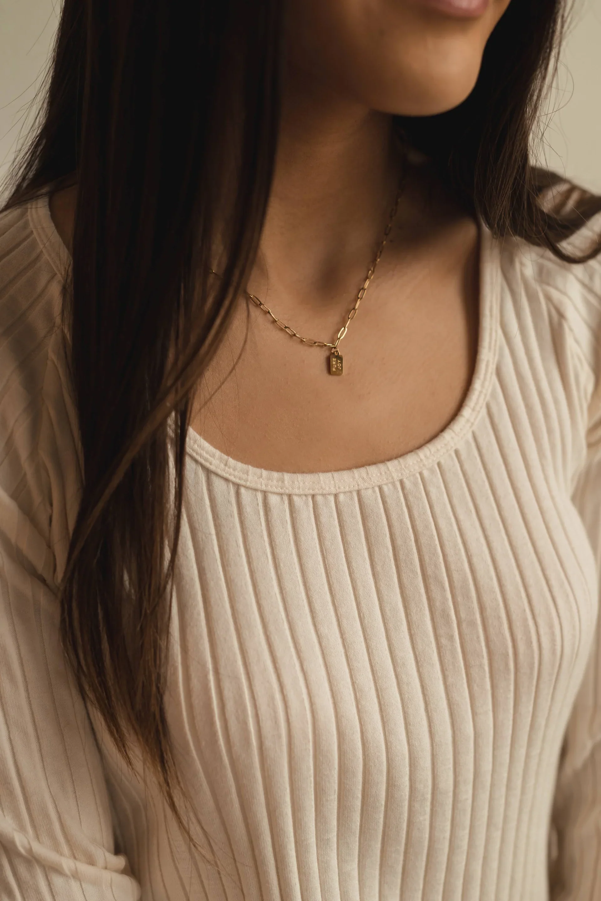 Pure Joy Tag Necklace - Image 6