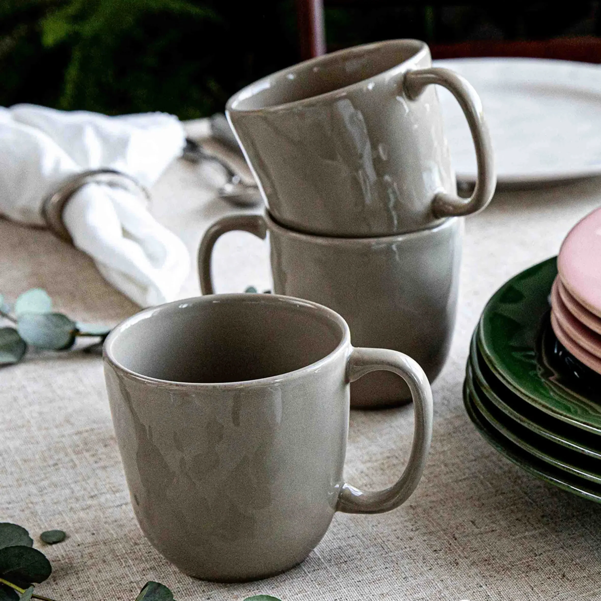 Puro 4pc Place Setting - Taupe - Image 3