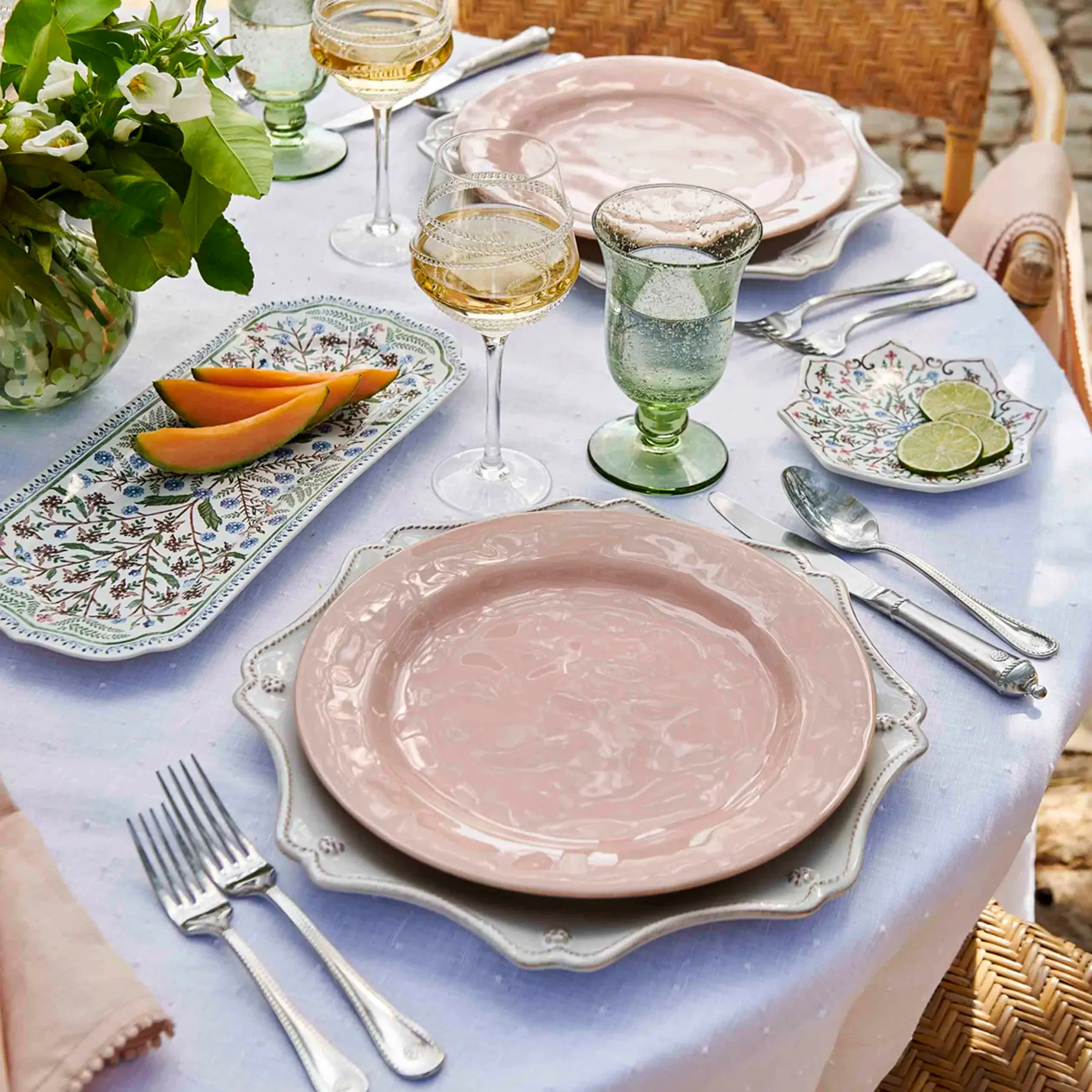 Puro Dinner Plate - Blush - Image 4