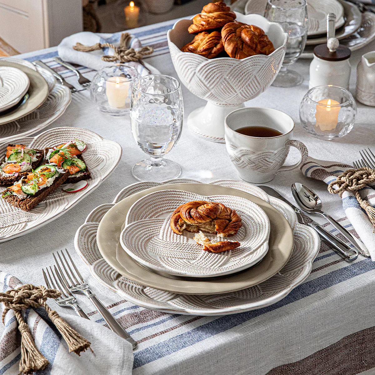 Puro Dinner Plate - Taupe - Image 8