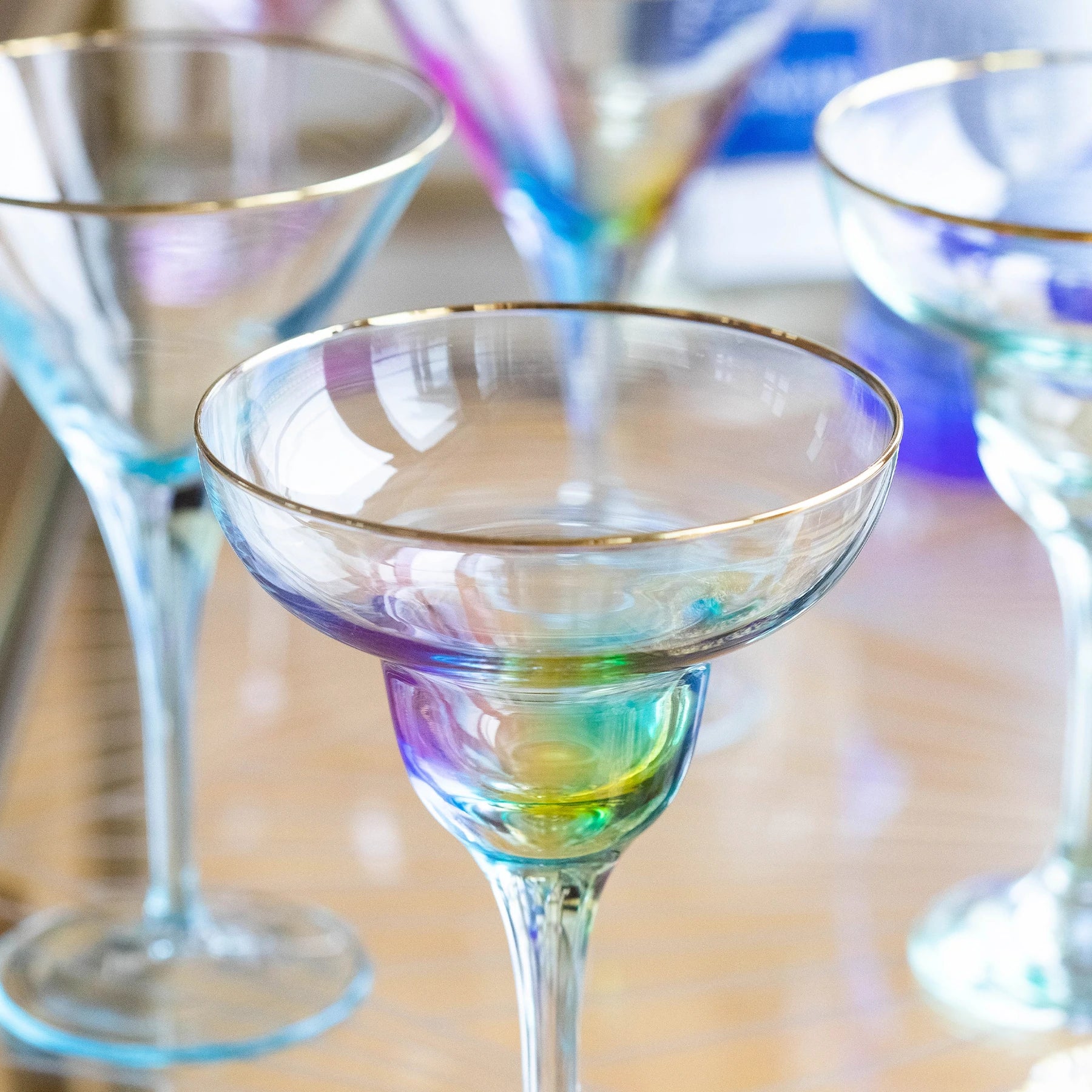 Rainbow Margarita Glass - Image 2