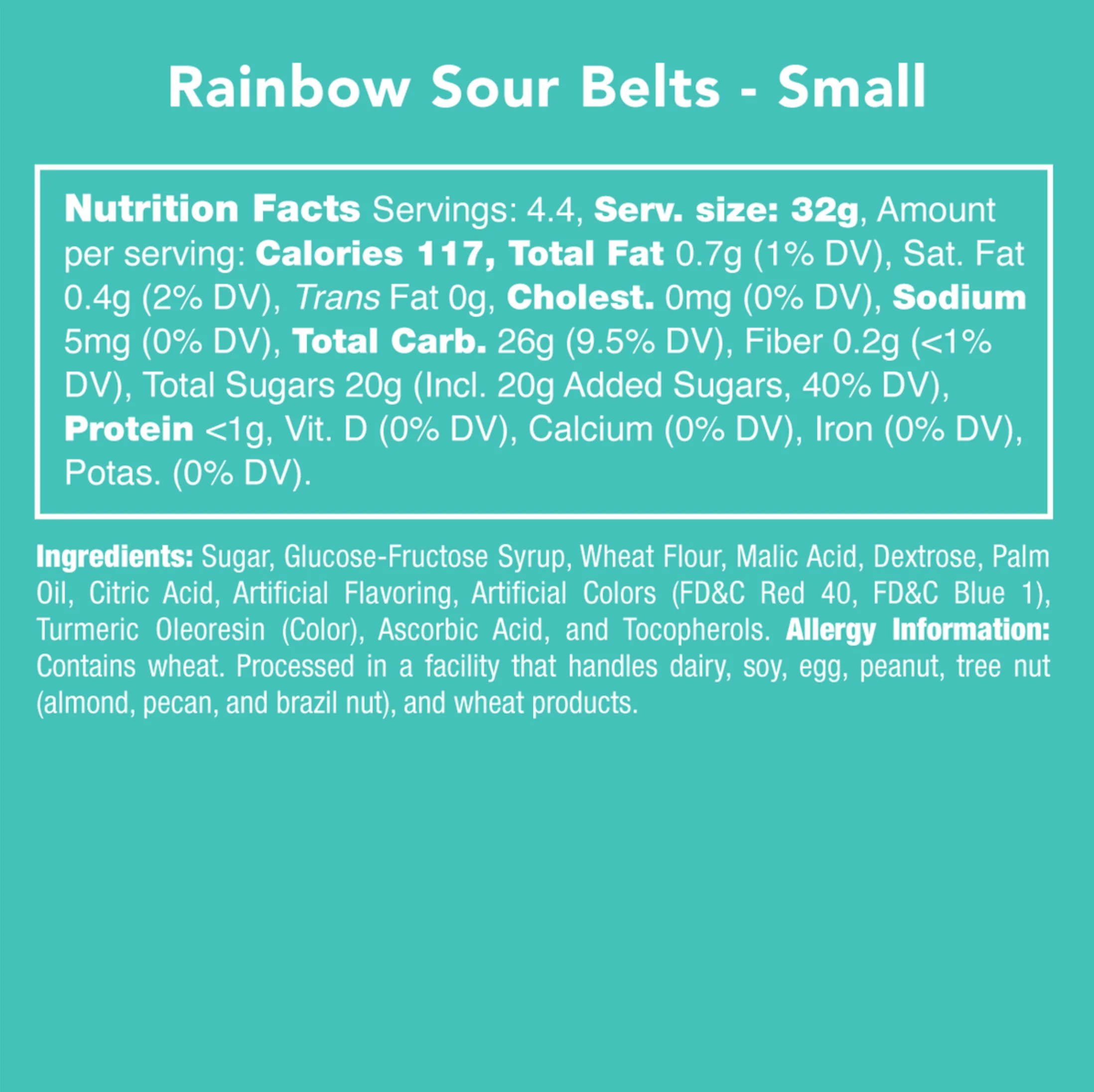 Rainbow Sour Belt Candies - Image 7