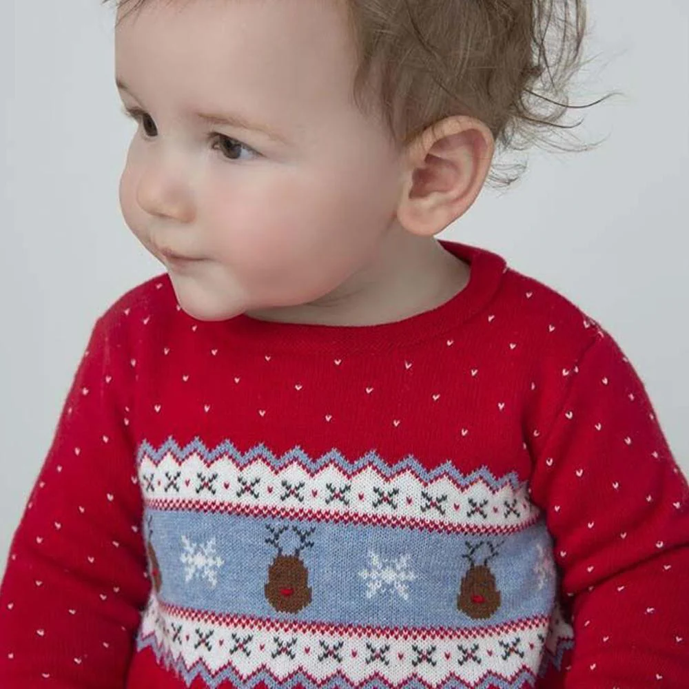 Reindeer Fair Isle Coverall