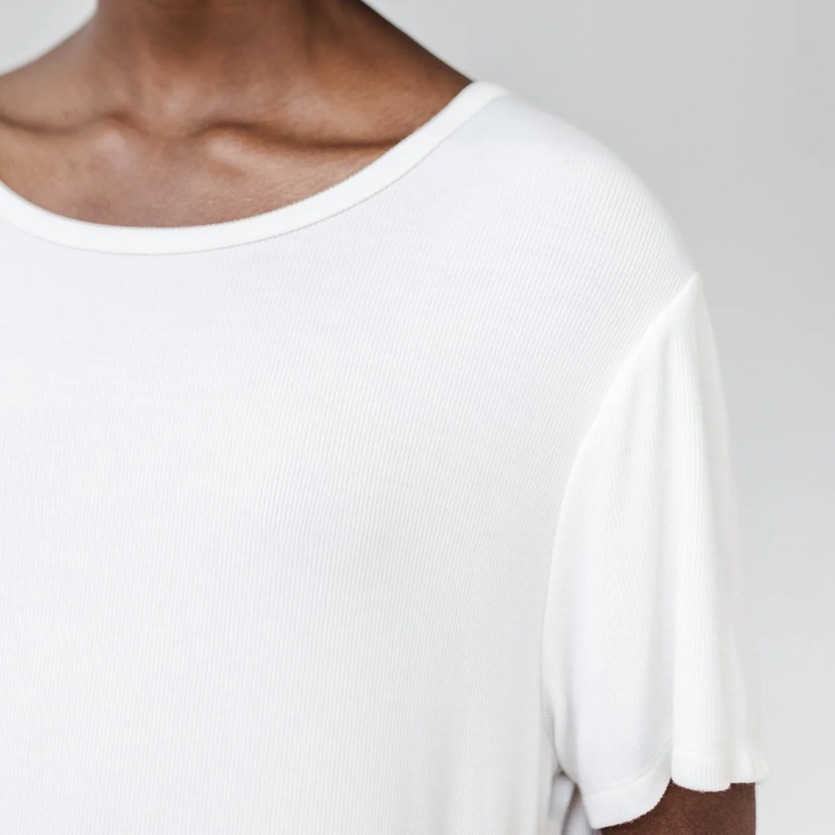 Rib-Knit Bamboo Boyfriend Sleep Dress - Image 3