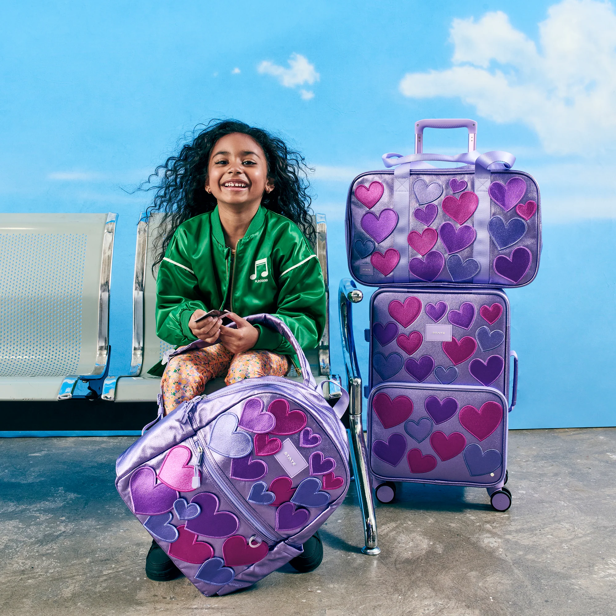 Rockaway Duffle | Purple Hearts - Image 5
