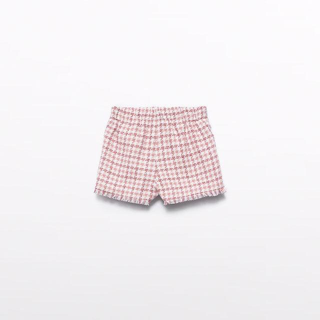 Rose Houndstooth Shorts - Image 2