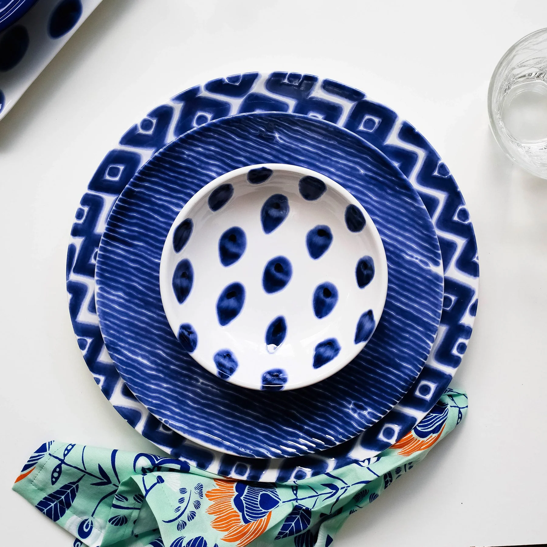 Santorini Diamond Dinner Plate - Image 2