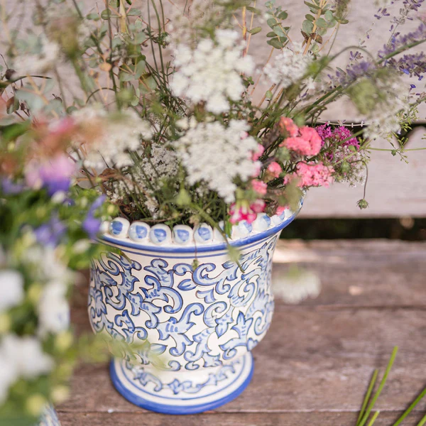 Scorrimento Blu Small Planter - Image 4