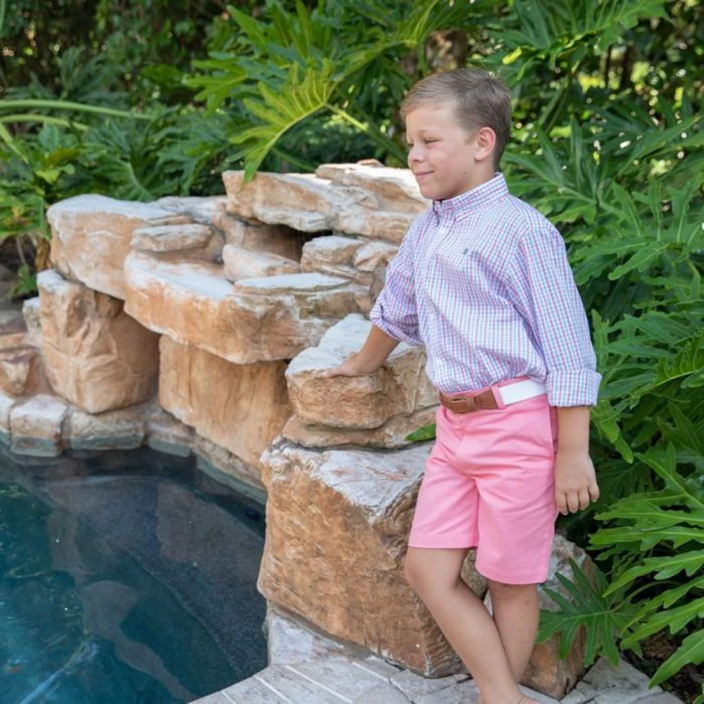Shrimp Coral Twill Pete Short - Image 7