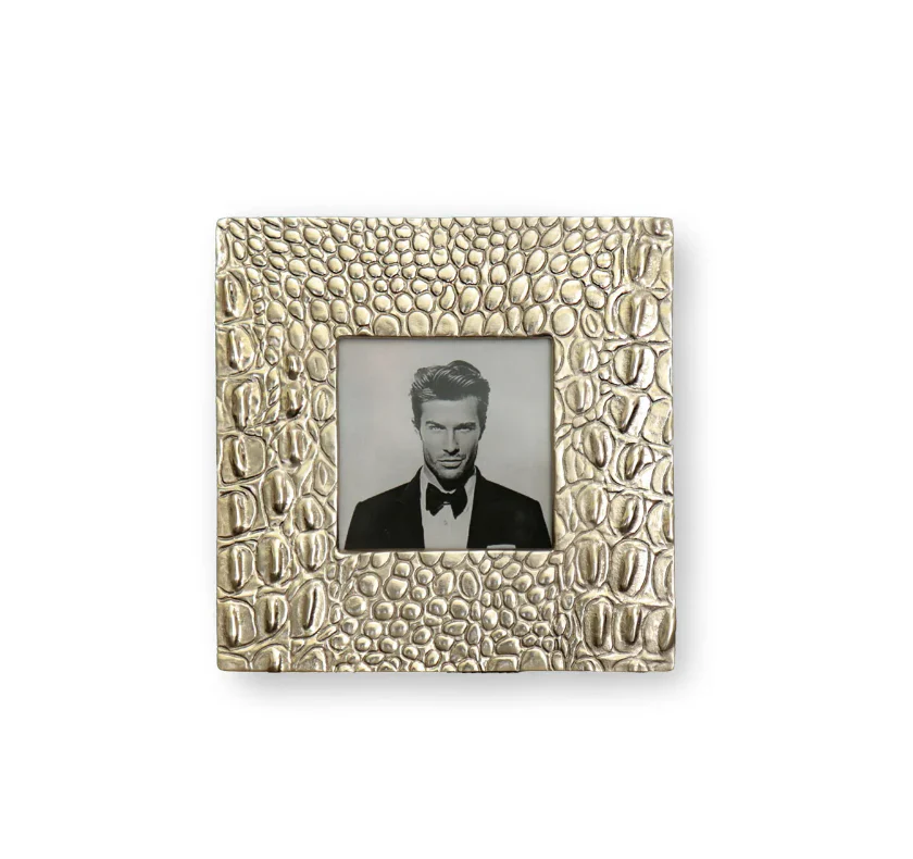 Sierra Modern Croc 3x3 Frame (Gold) - Image 2