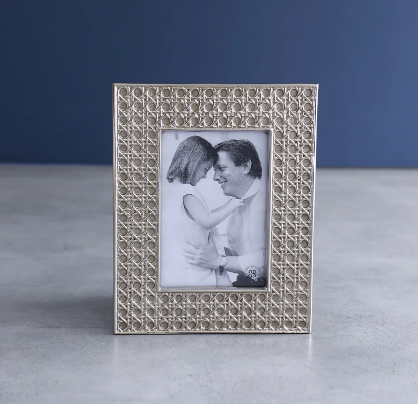 Sierra Modern Rattan Frame (Gold) - Image 3
