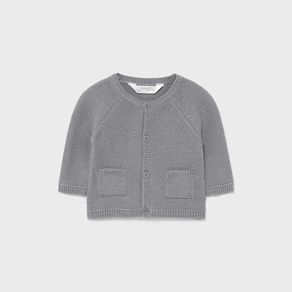 Silver Knit Cardigan