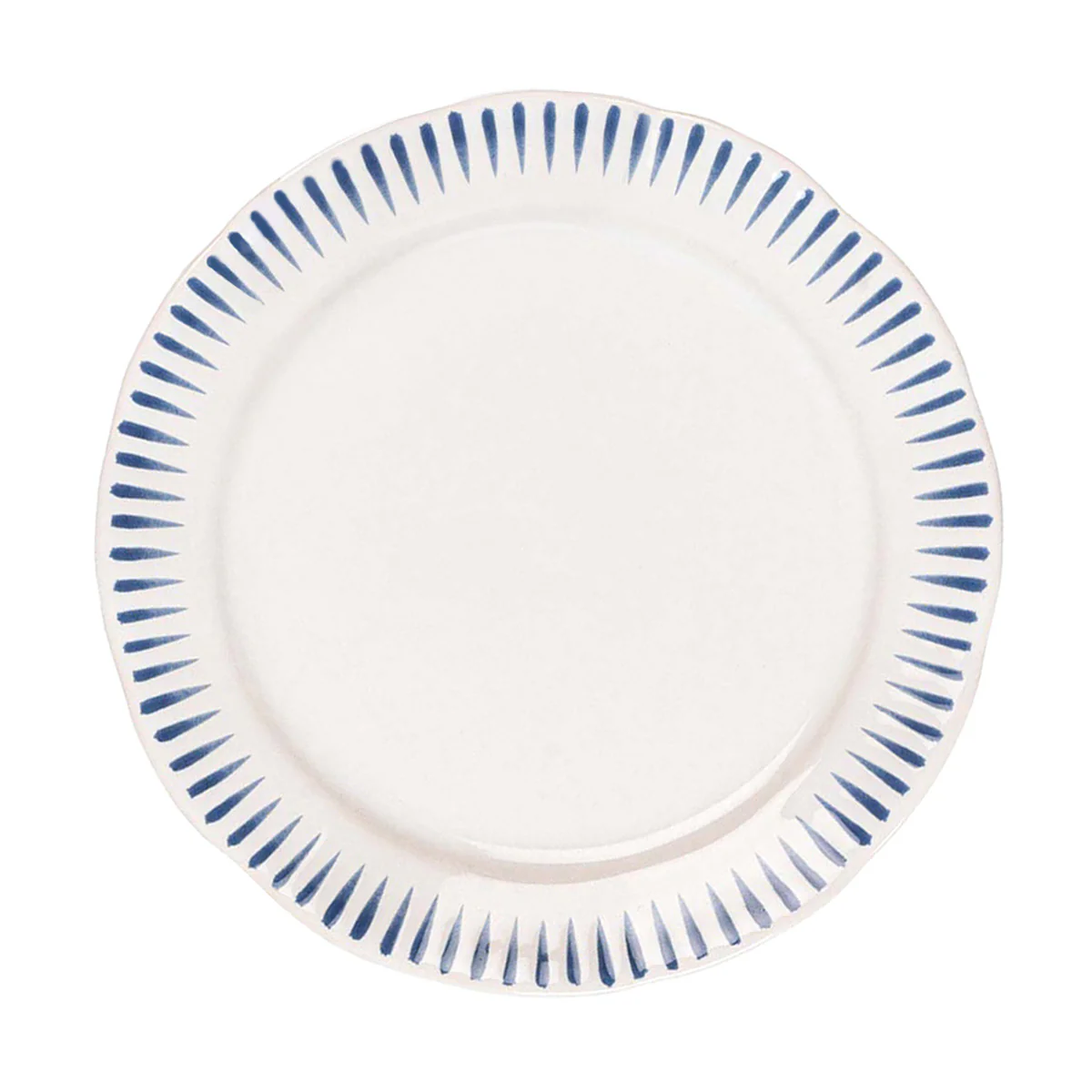 Sitio Stripe 4pc Place Setting with Mug - Delft Blue - Image 8