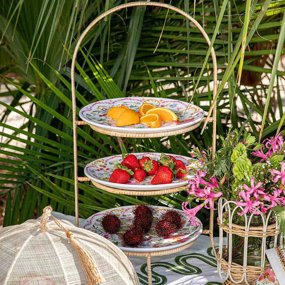 Sofia Melamine Dinner Plate - Multi - Image 5
