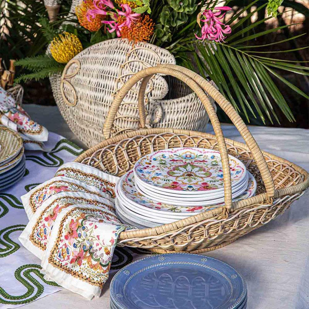 Sofia Melamine Dinner Plate - Multi - Image 6