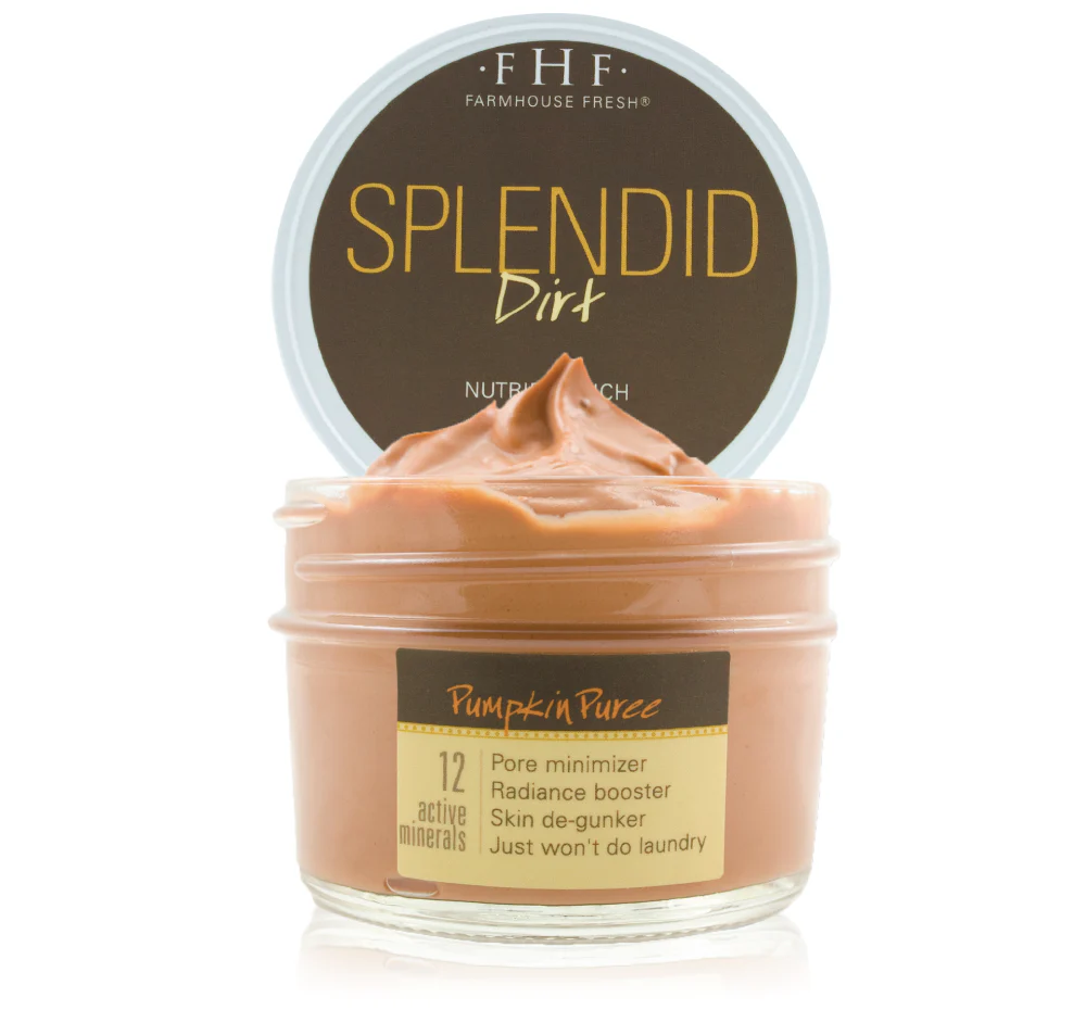 Splendid Dirt® Nutrient Mud Mask with Organic Pumpkin Puree - Image 4