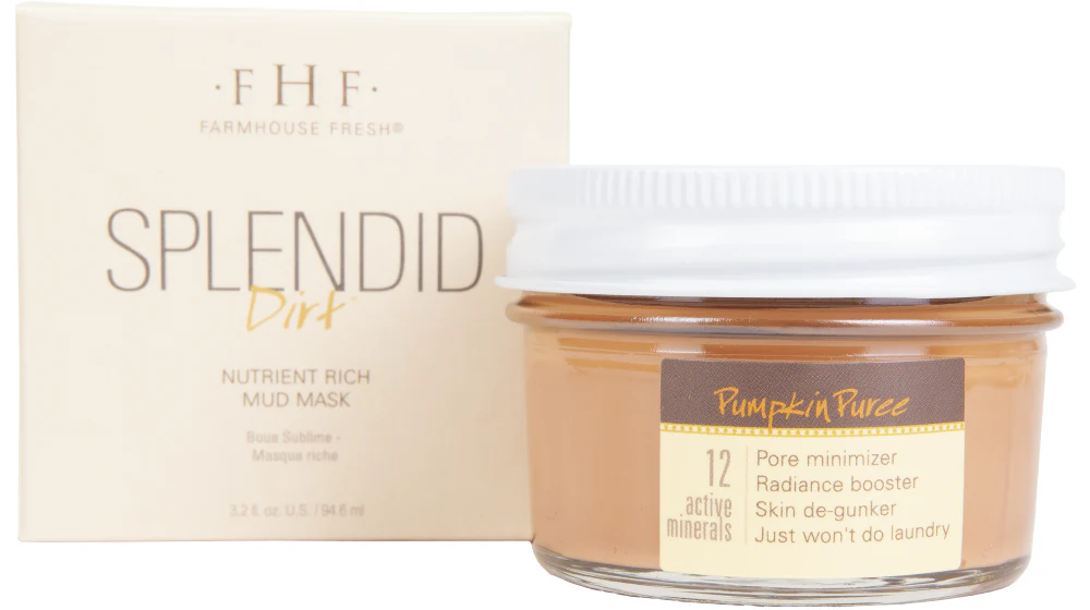 Splendid Dirt® Nutrient Mud Mask with Organic Pumpkin Puree - Image 5