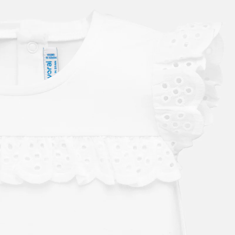 Spring Ruffle Sleeve Tee - Image 3