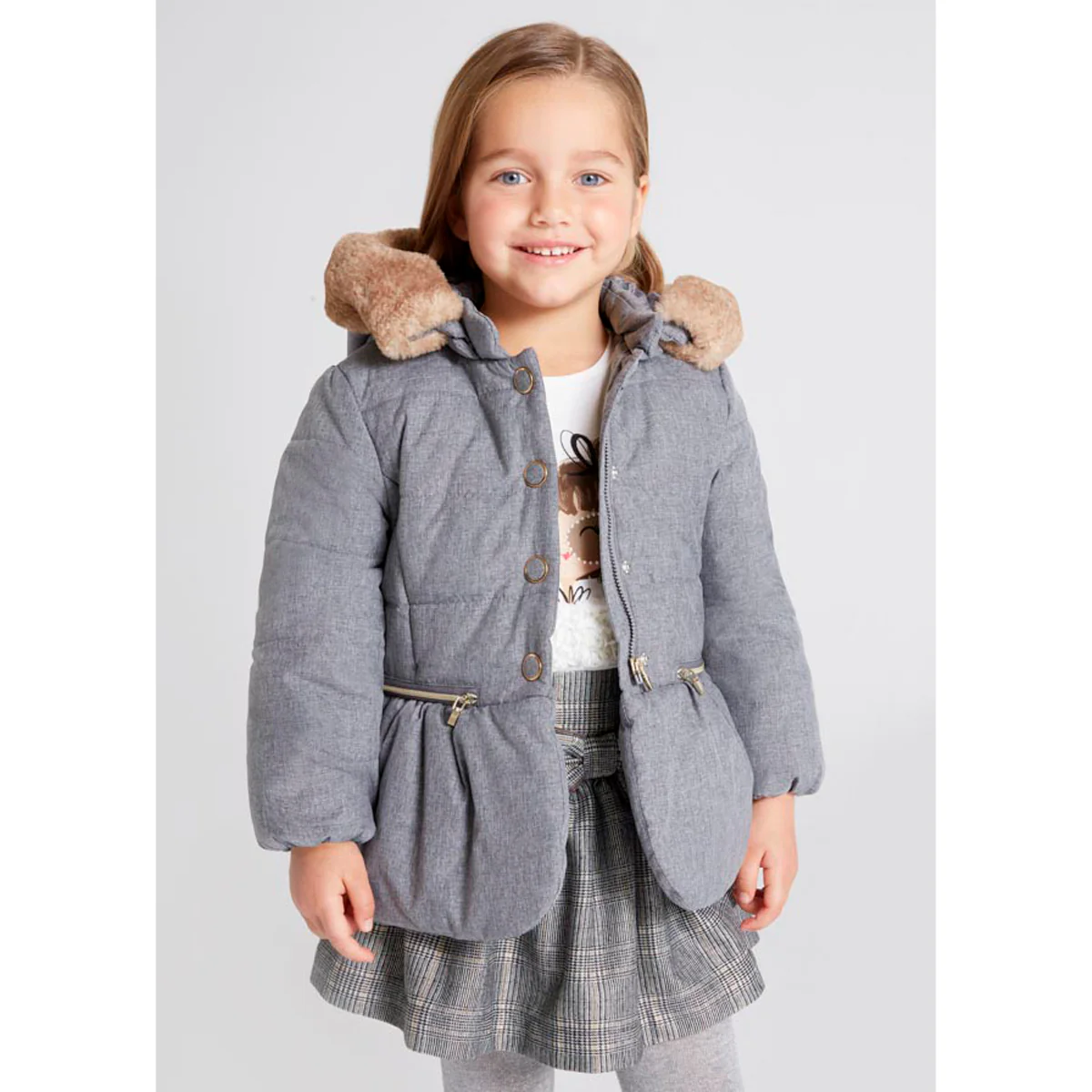 Steel Grey Ecofriends Padded Jacket