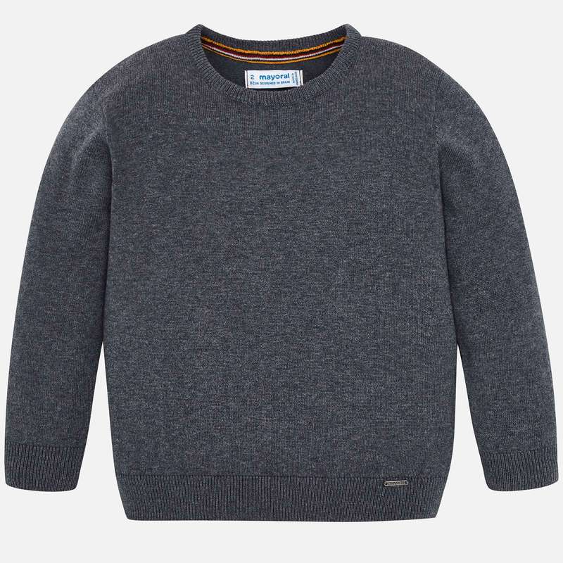 Steel Round Neck Sweater