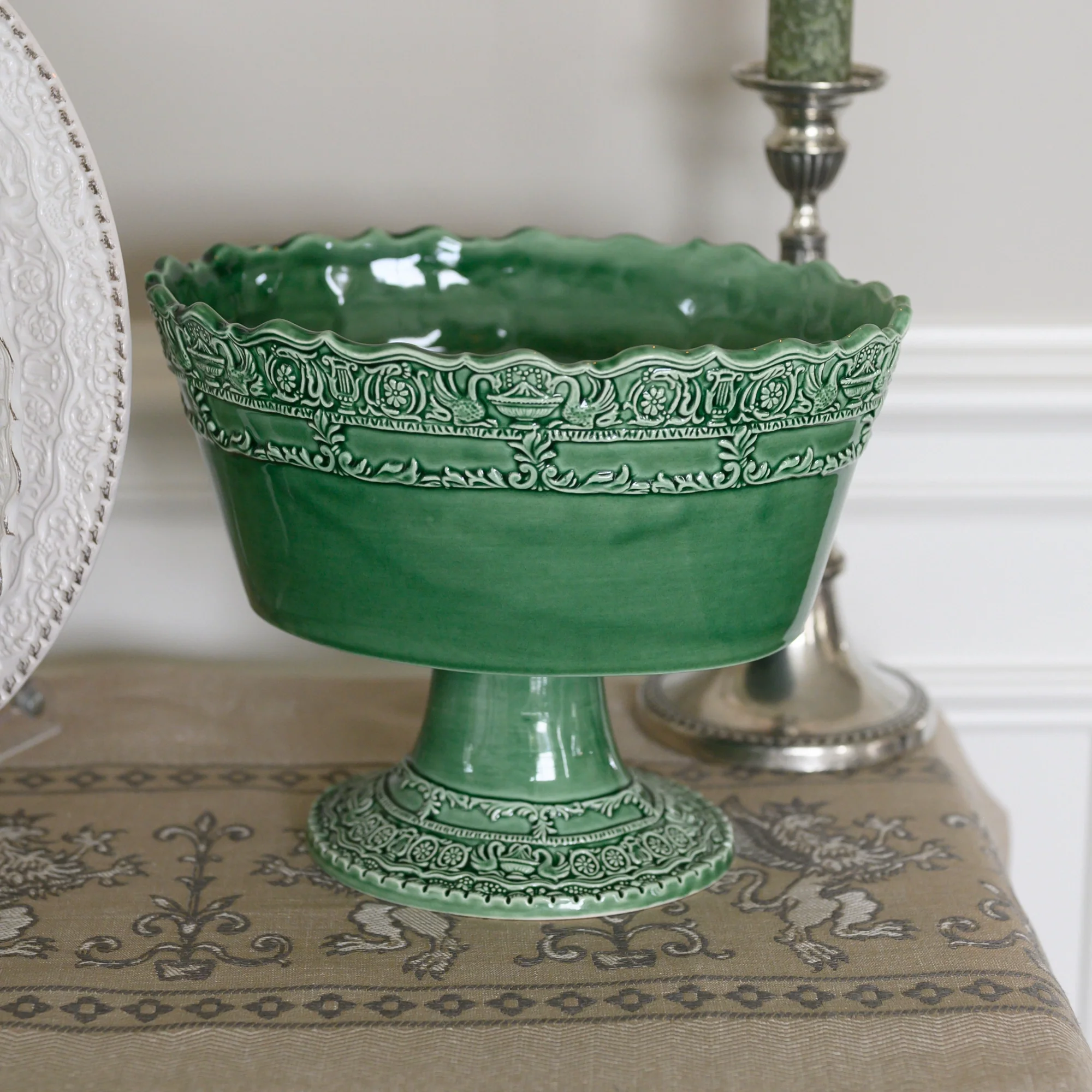 Renaissance Stemmed Fruit Bowl - Image 7