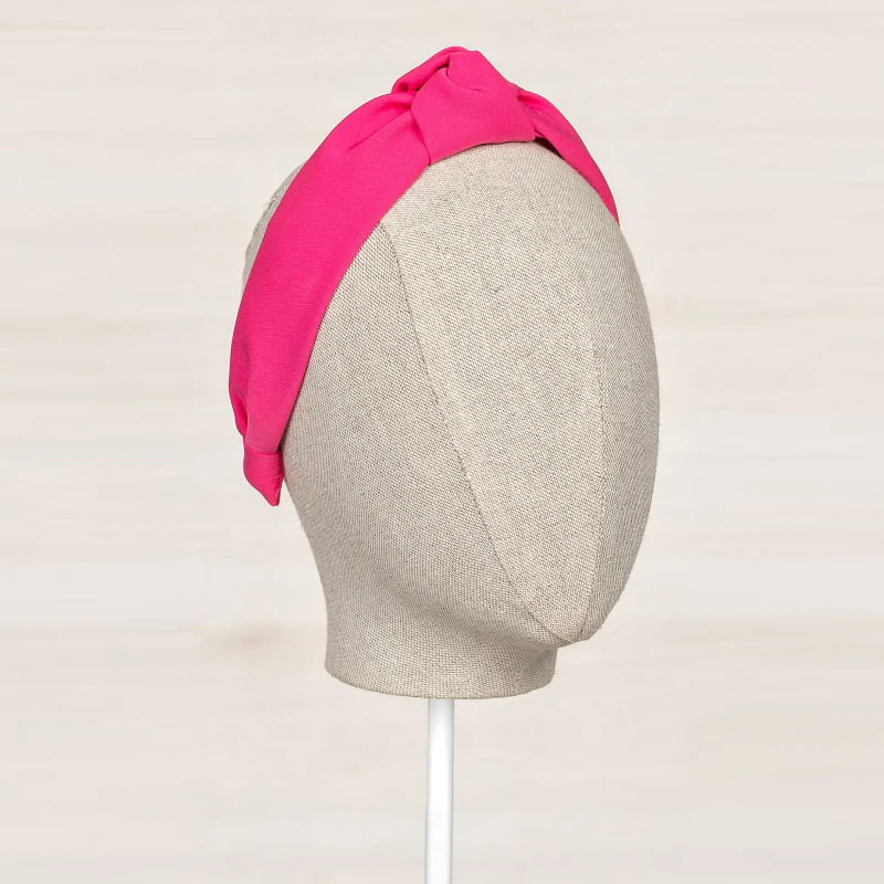 Strawberry Knot Crepe Headband - Image 2
