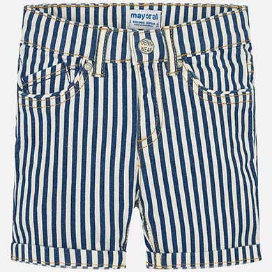 Striped Bermuda Shorts - Image 2