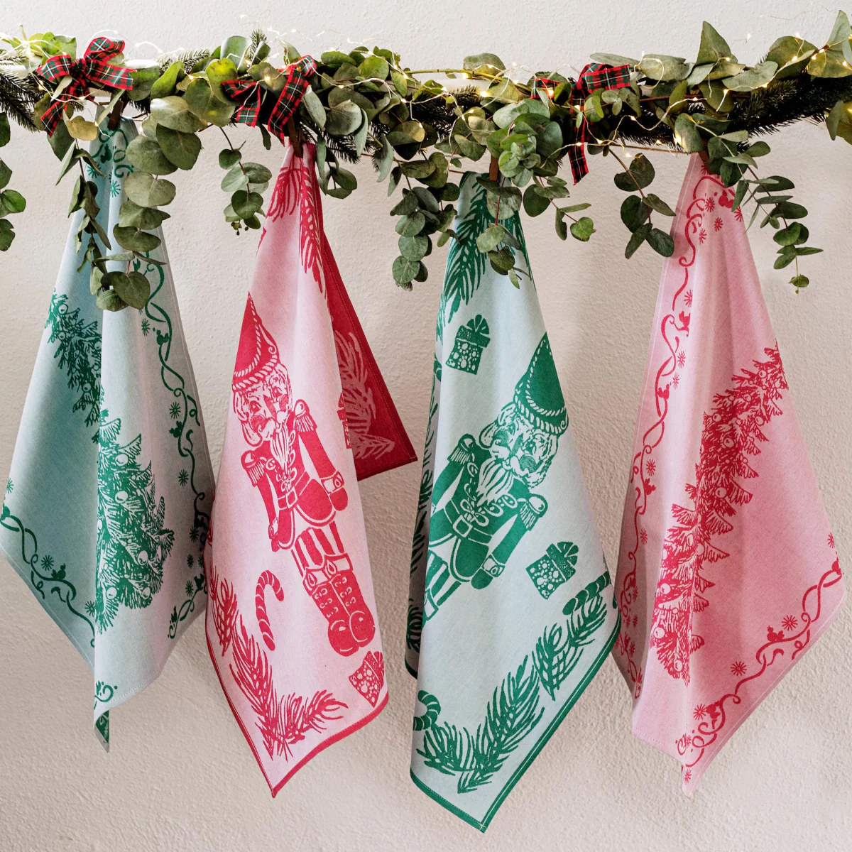 Strofinaccio Green Tree Dish Towels - Set of 2 - Image 4