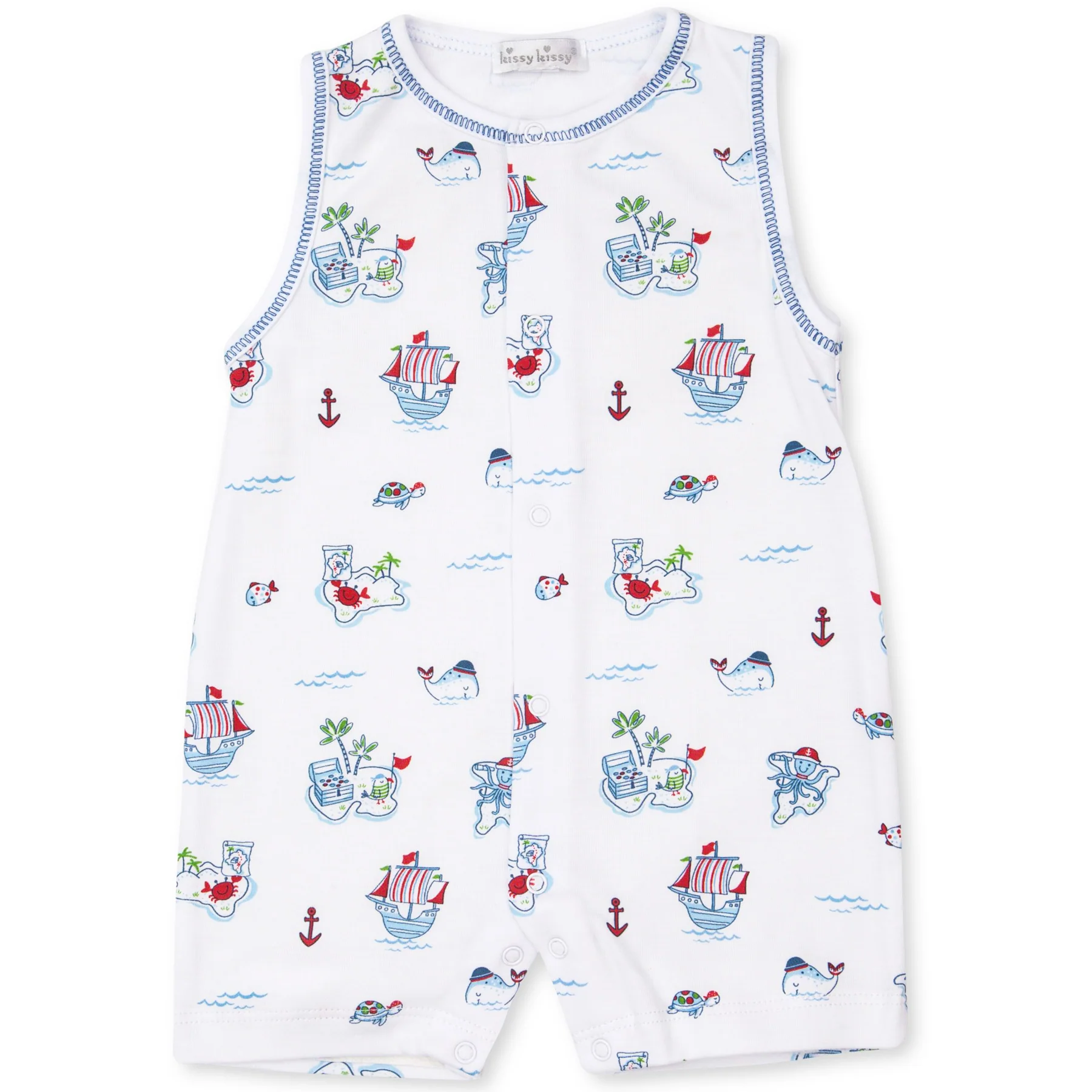 Pirates Ahoy Sleeveless Playsuit