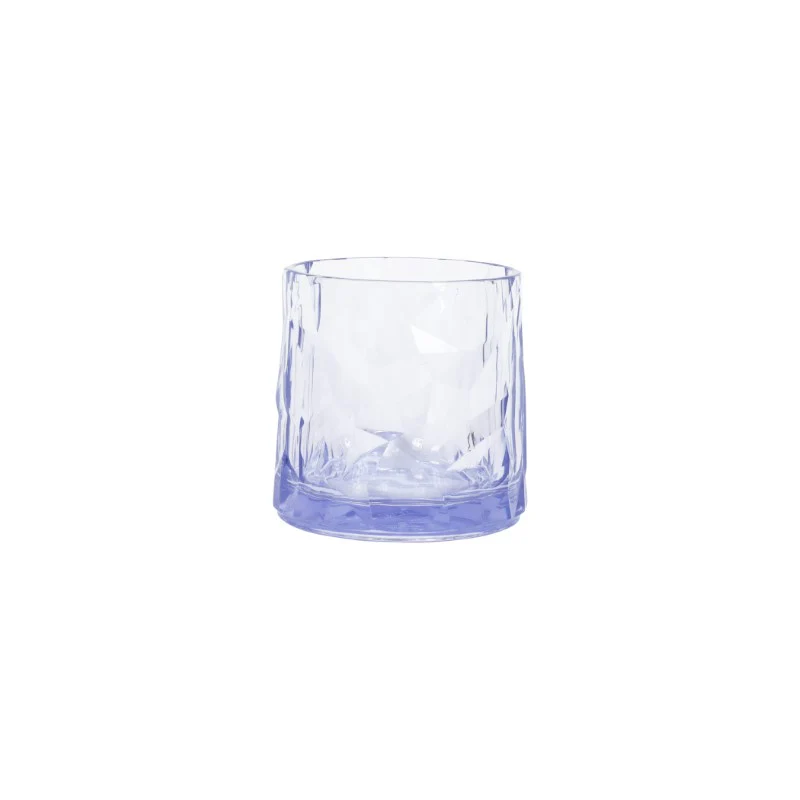 Superglass Blue Low Ball