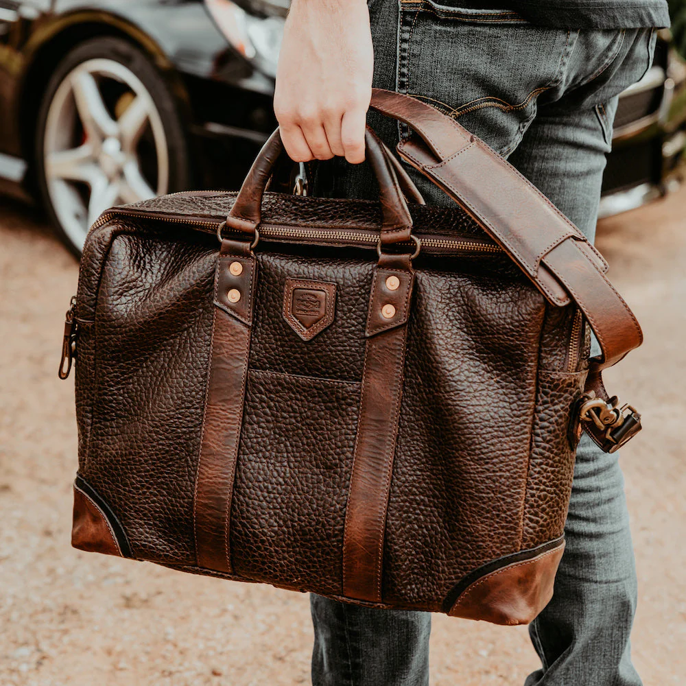 Theodore Leather Briefcase - Image 2