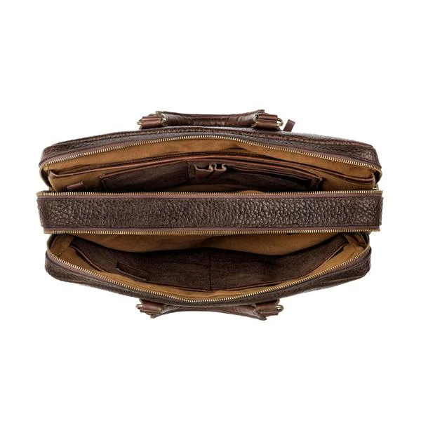 Theodore Leather Briefcase - Image 9