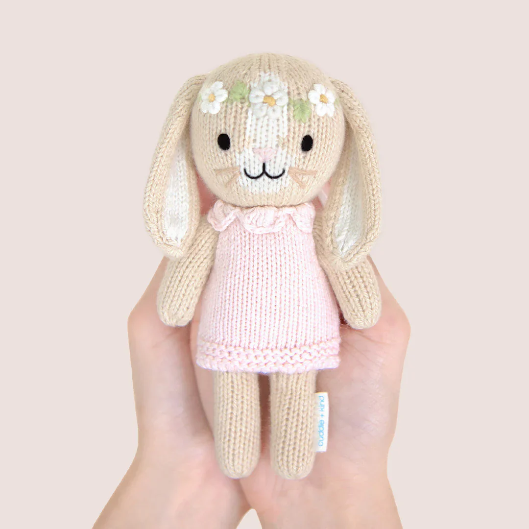 Tiny Hannah the bunny (blush) - Image 6