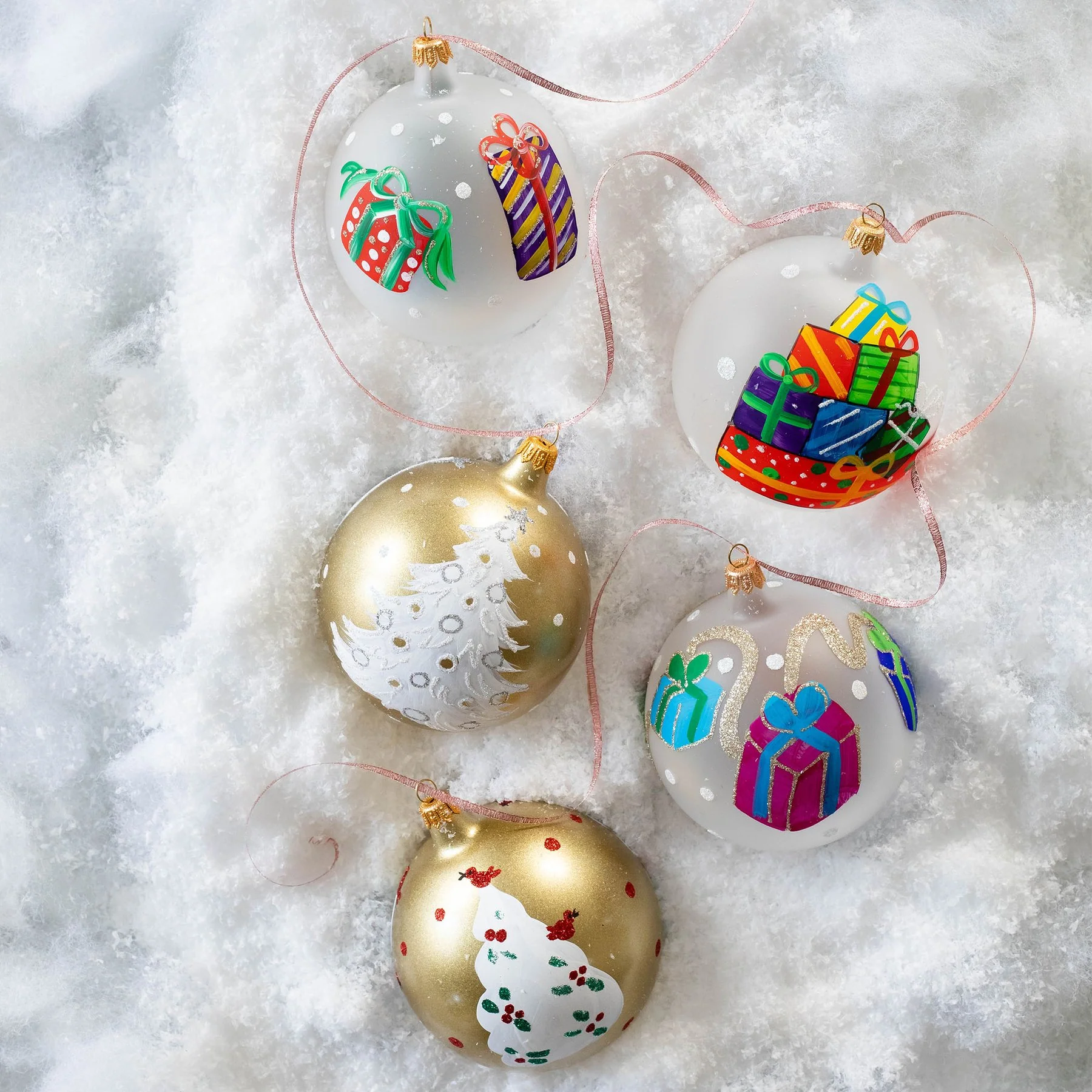 Ornaments Tree With Red Birds Ornament - Image 3