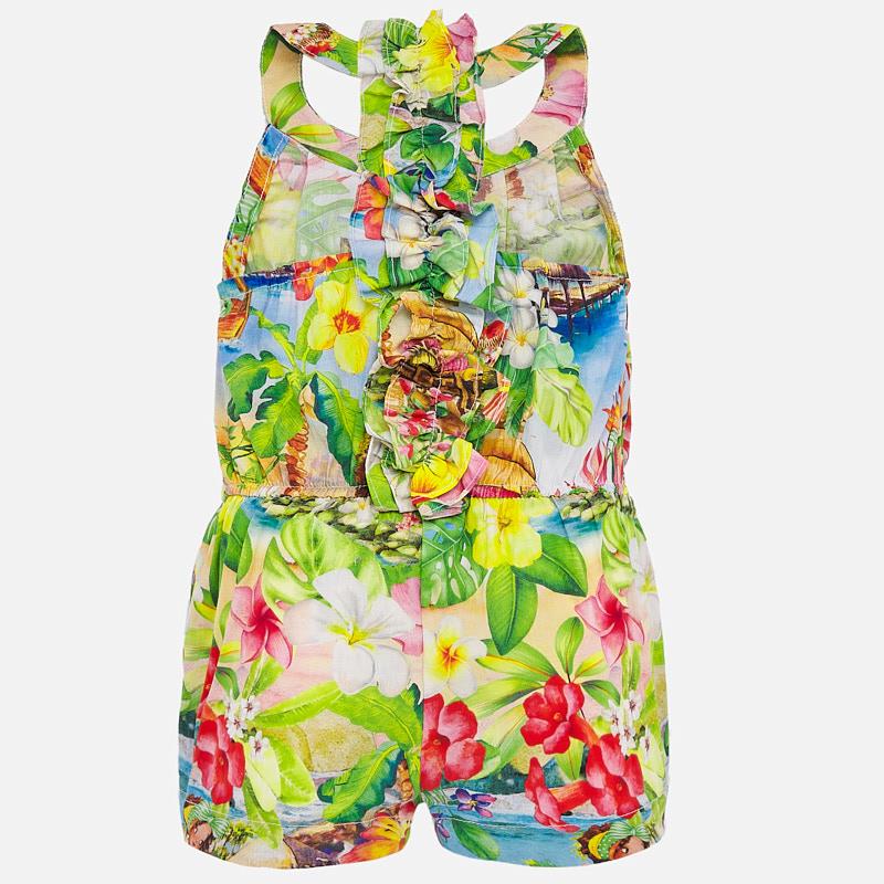 Tropical Poplin Romper - Image 2