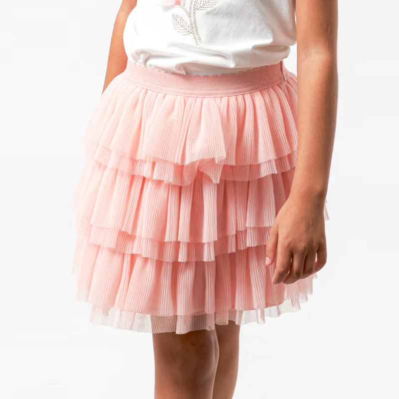 Tulip Rose Tulle Skirt - Image 4