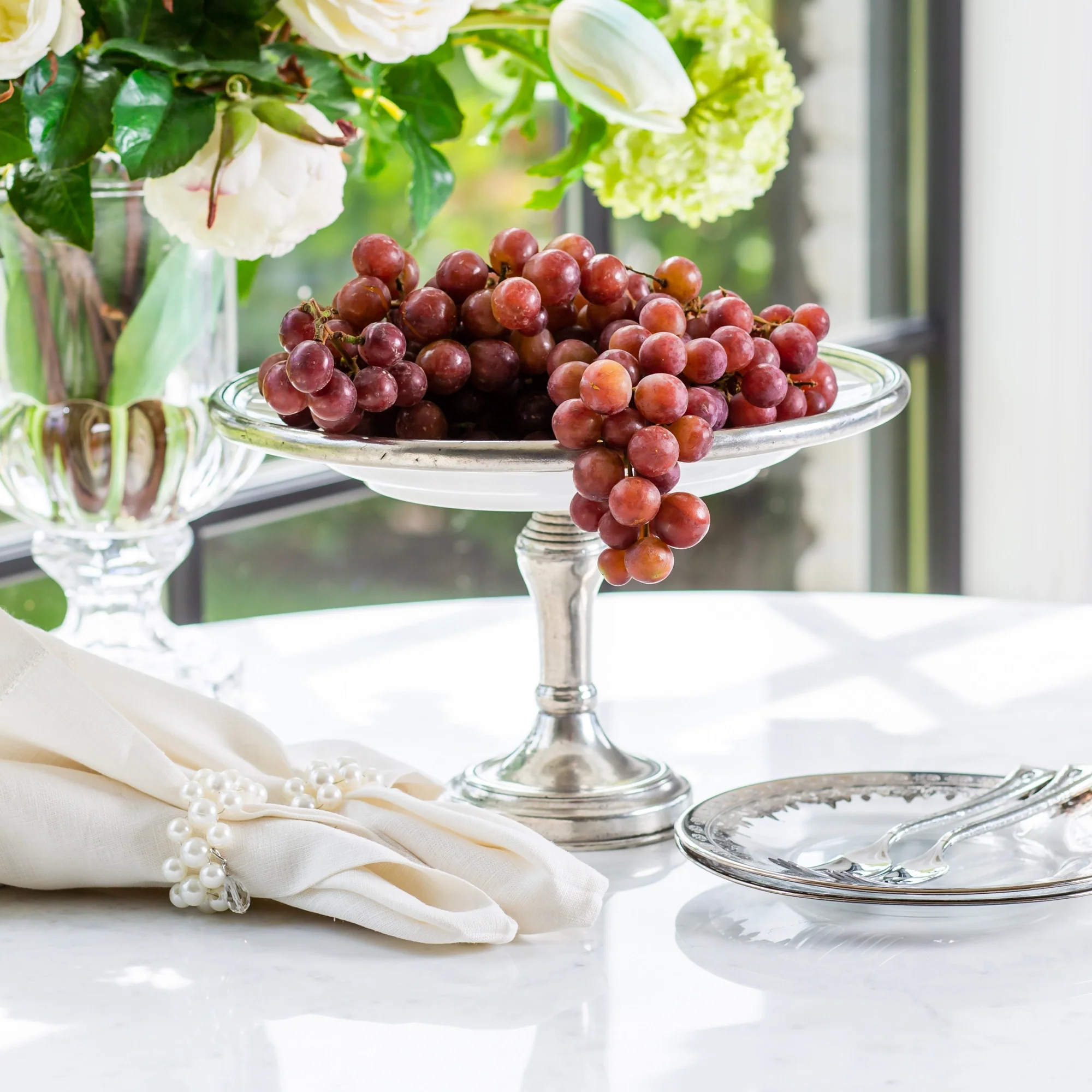 Tuscan Pedestal Plate - Image 3