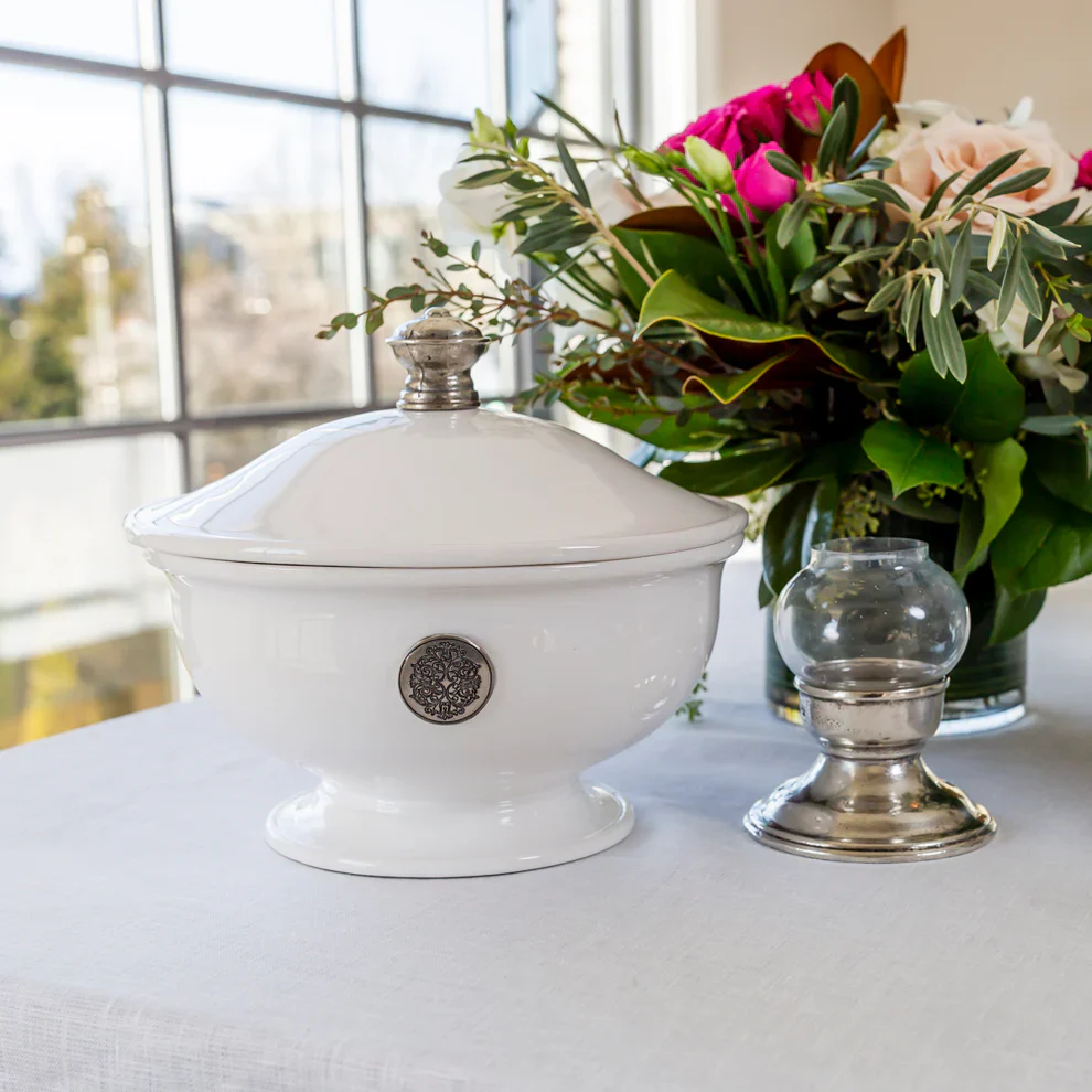 Tuscan Small Round Tureen - Image 4