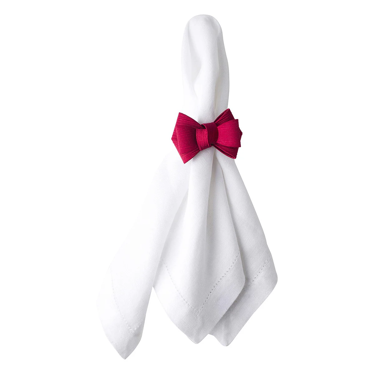 Tuxedo Napkin Ring - Ruby - Image 3