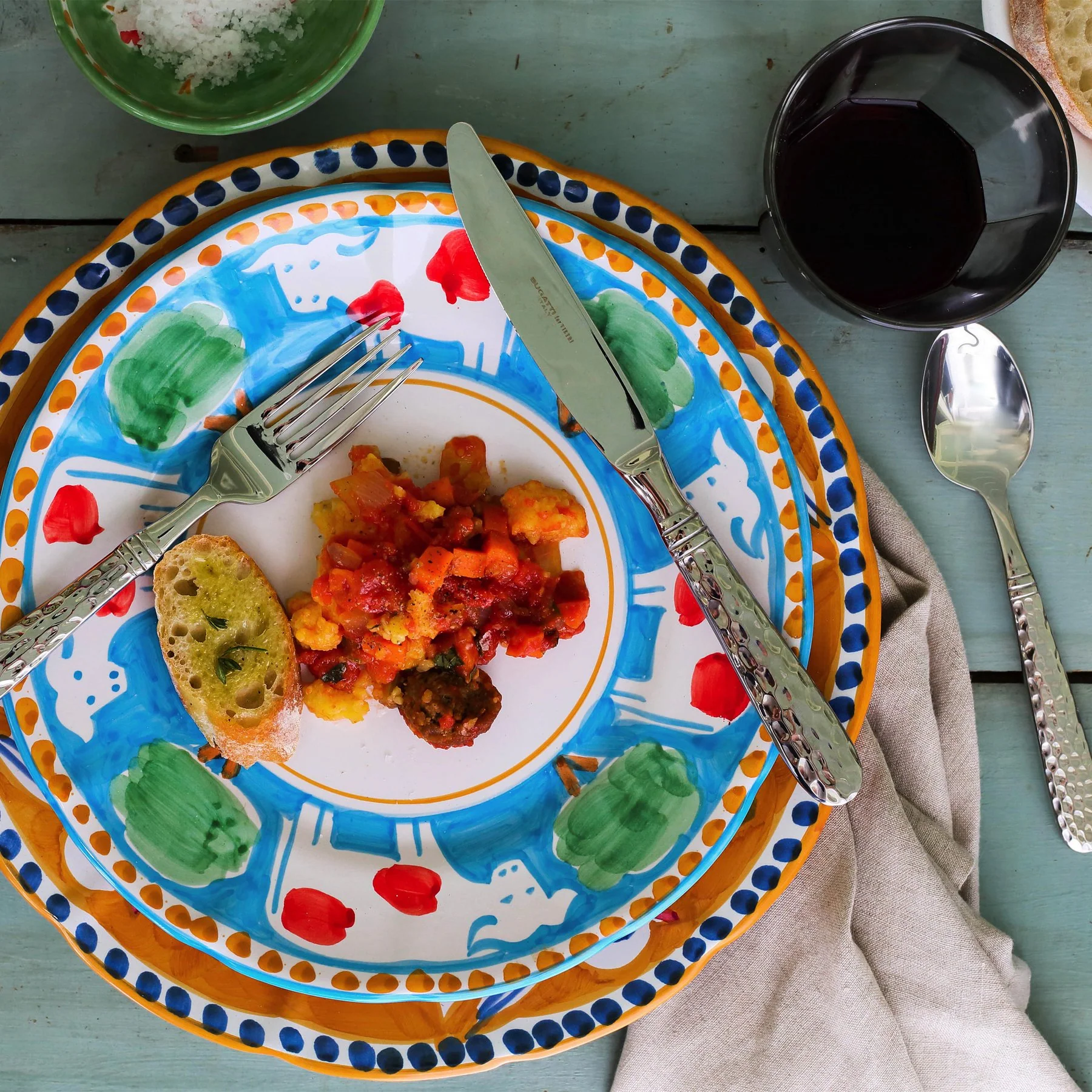 Campagna Uccello Salad Plate - Image 4