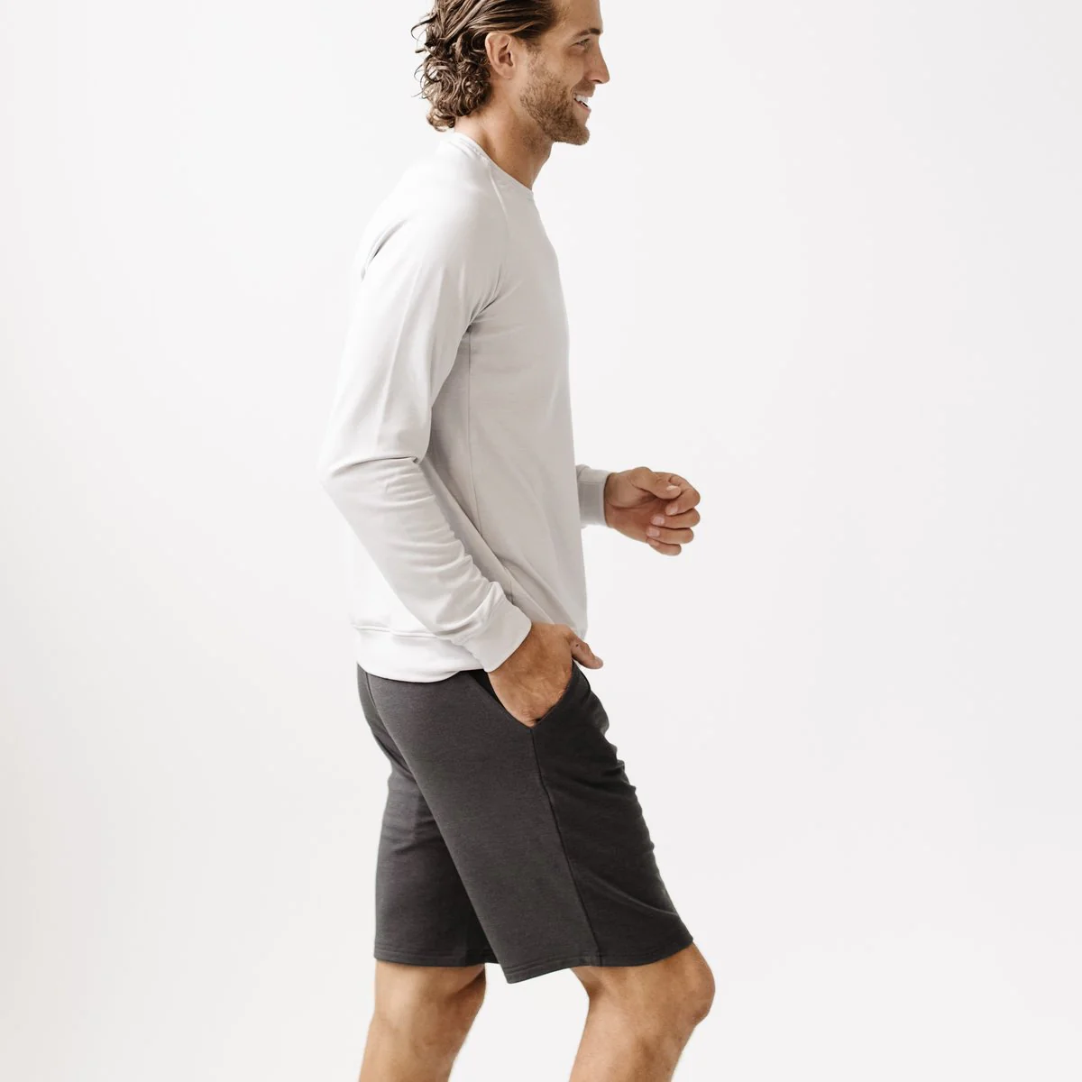 Ultra-Soft Bamboo Jogger Shorts - Slim Fit - Image 4