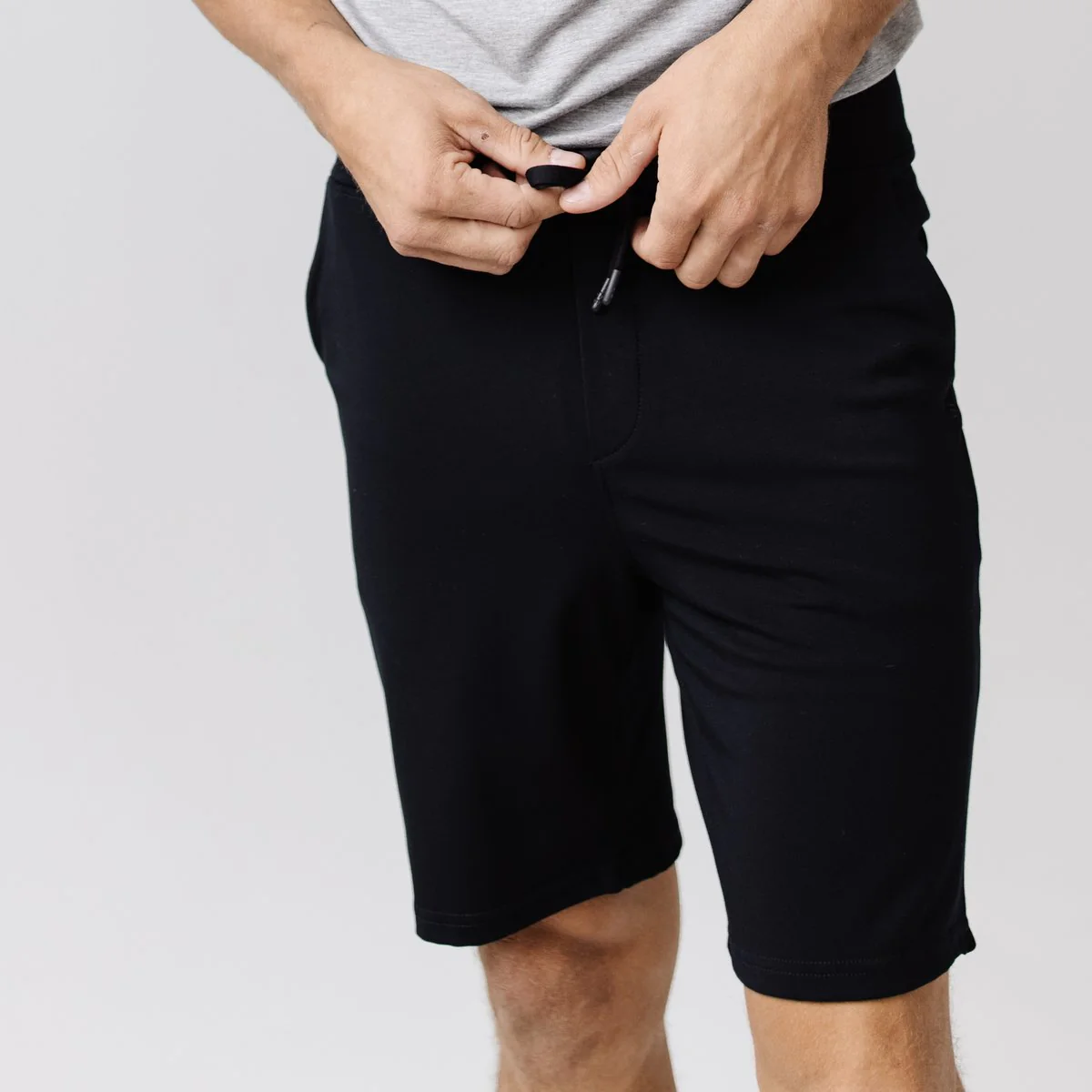 Ultra-Soft Bamboo Jogger Shorts - Slim Fit - Image 5
