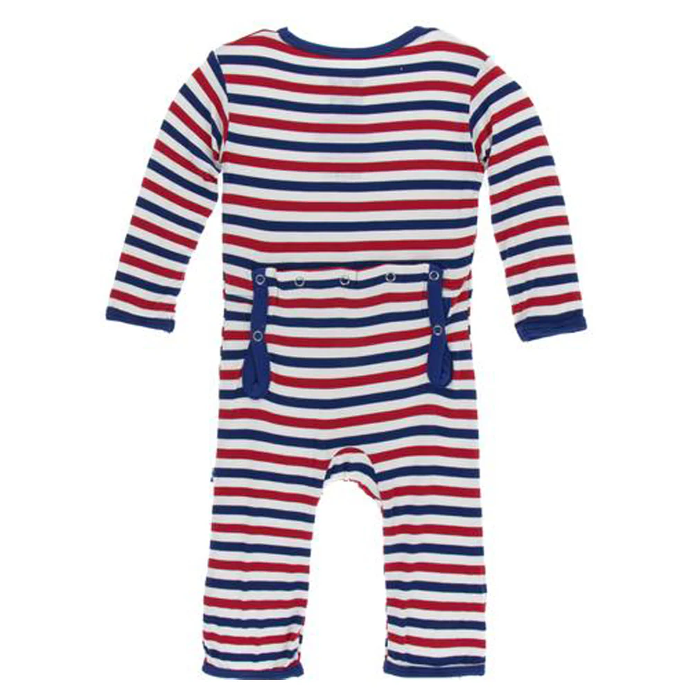 USA Stripe Coverall with Zipper - Image 2