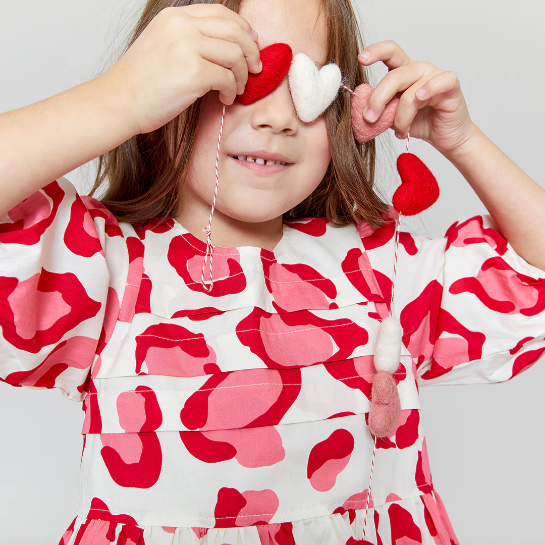 Pink & Red Leopard Evelyn Dress - Image 4