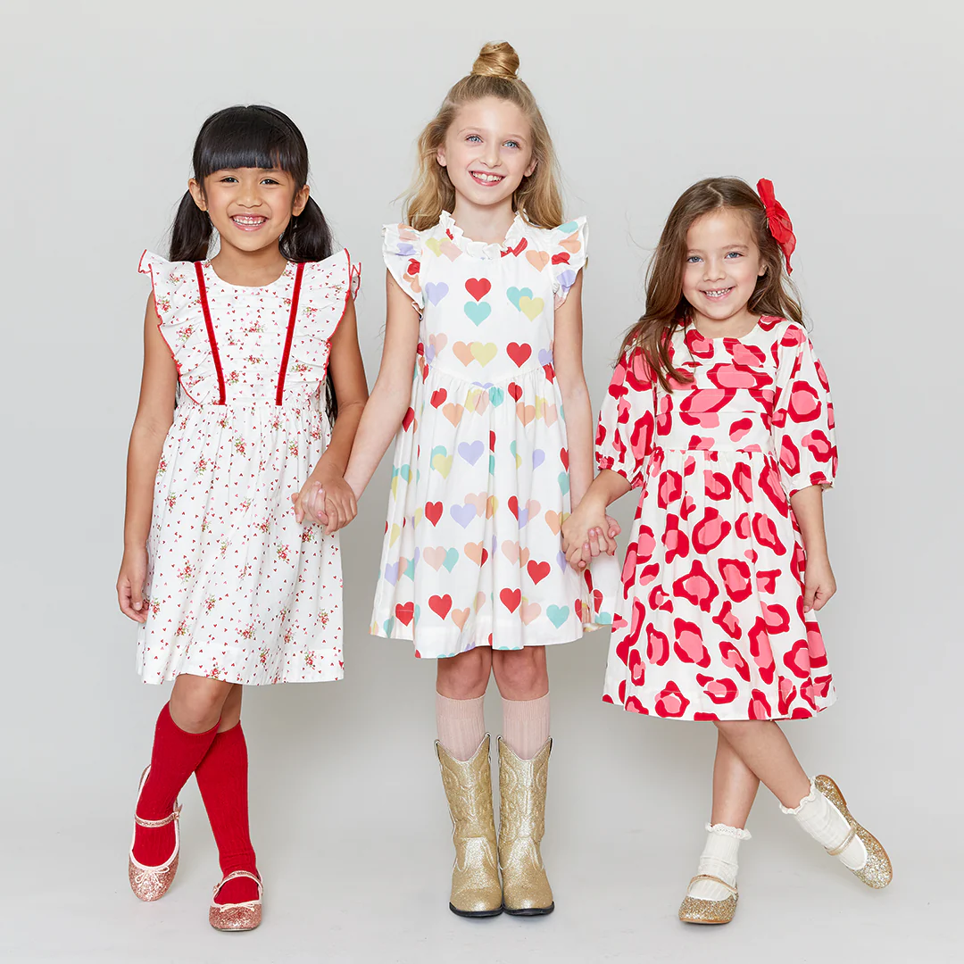 Pink & Red Leopard Evelyn Dress - Image 8