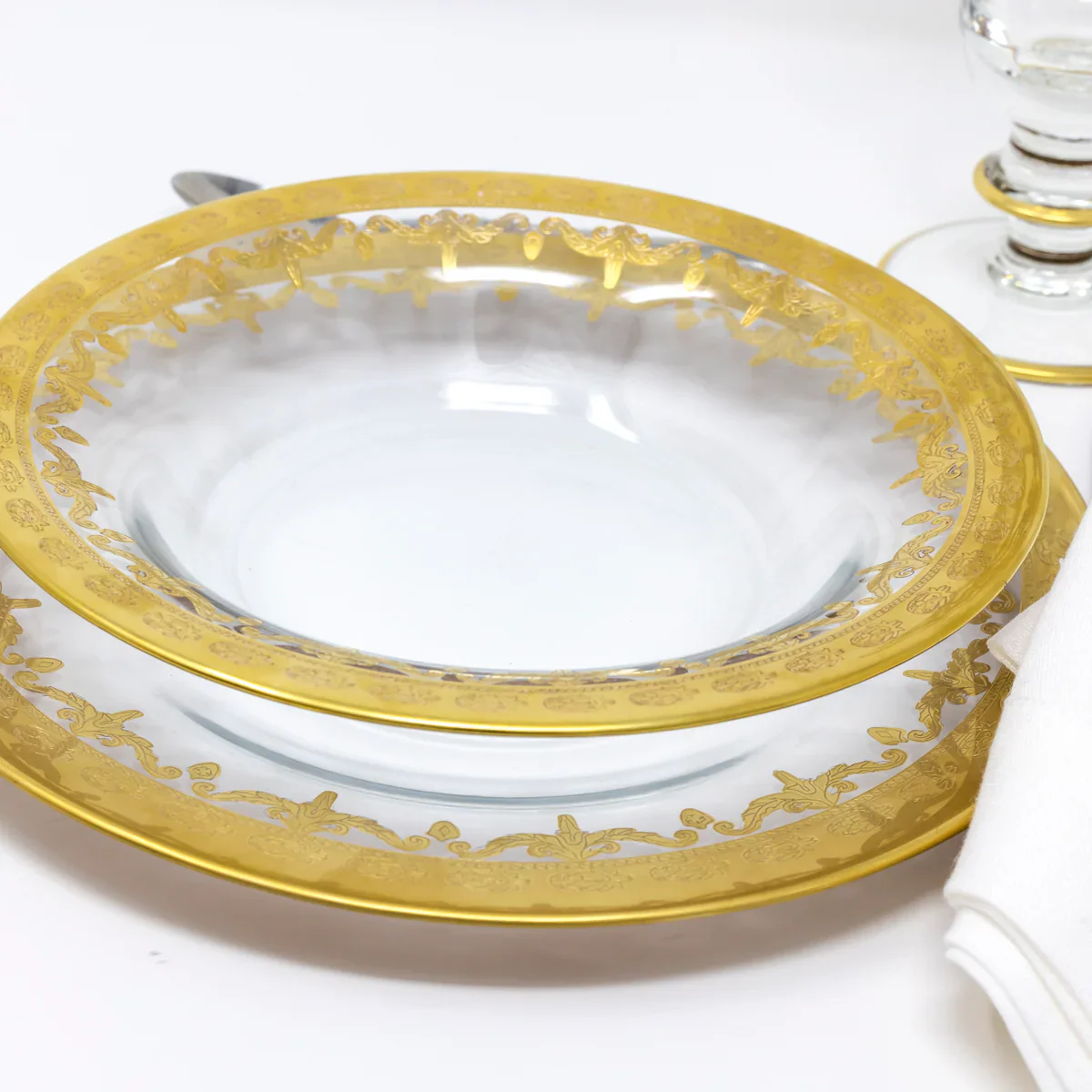 Vetro Gold Pasta/Soup Bowl - Image 3