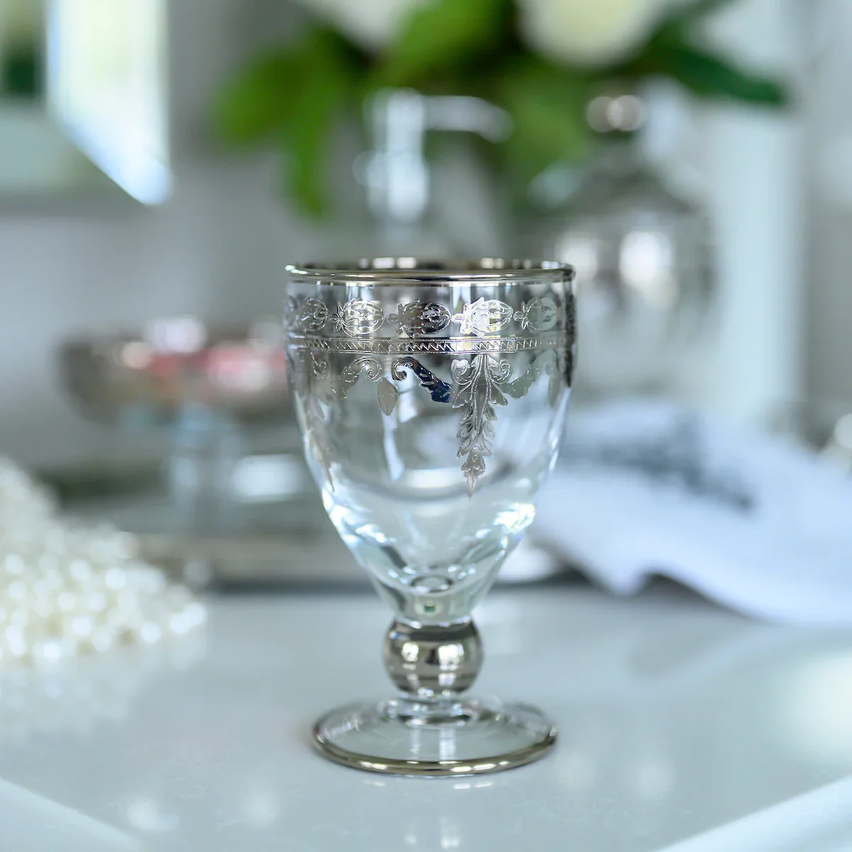 Vetro Platinum Water Goblet - Image 4