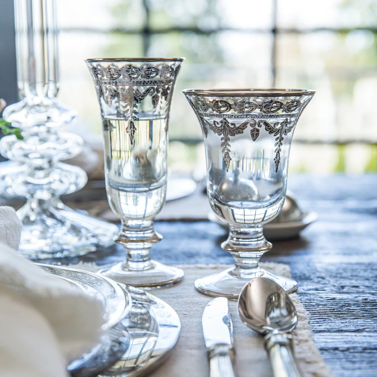 Vetro Platinum Water/Wine Glass - Image 4